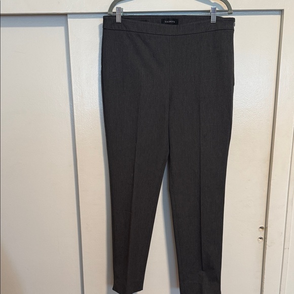 Talbots Charcoal Ankle Pants - Picture 3 of 5